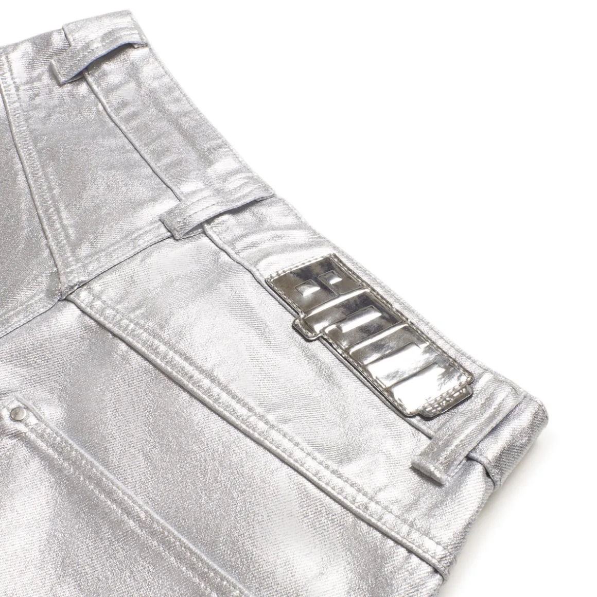 WAX COATED DENIM SILVER SURFER