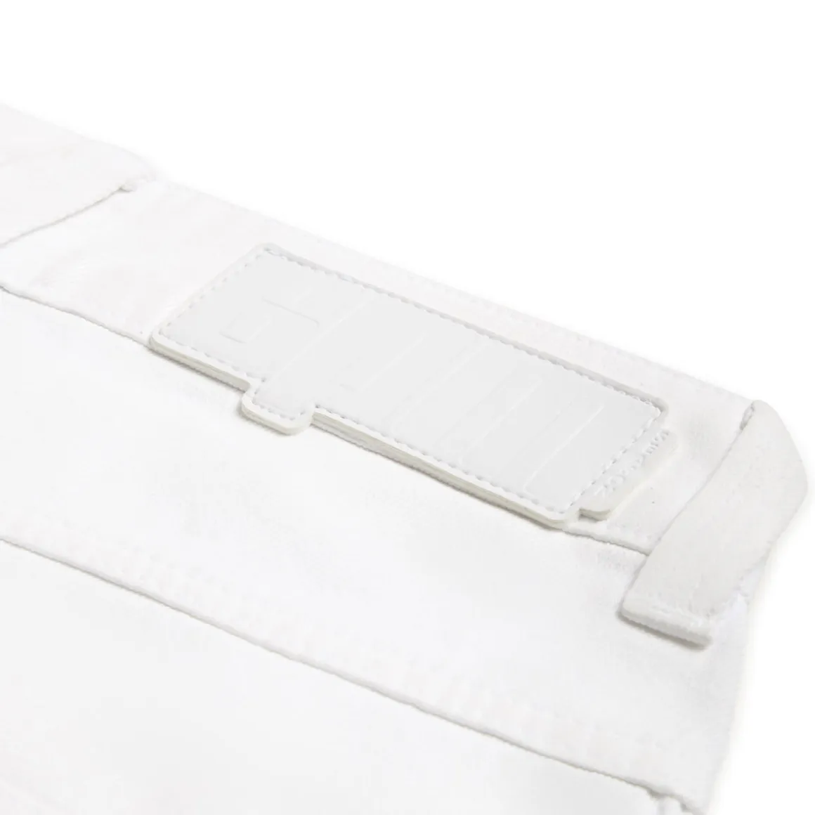 WAX COATED DENIM WHITE