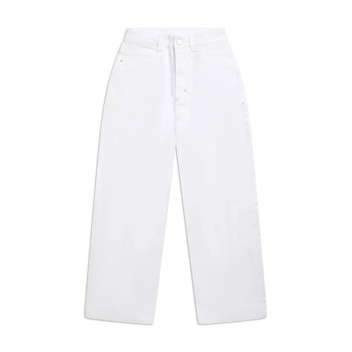 WAX COATED DENIM WHITE