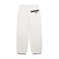 WIDE ROADMAN PANTS LIGHT GREY MELANGE