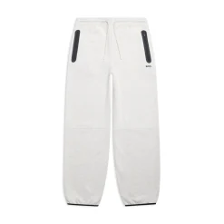WIDE ROADMAN PANTS LIGHT GREY MELANGE
