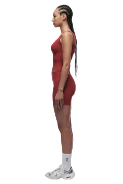 WMNS BOXER SHORTS CRANBERRY RED