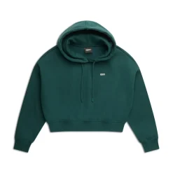WMNS CROPPED HOODIE EVERGREEN