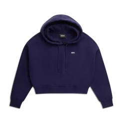 WMNS CROPPED HOODIE ORBIT BLUE