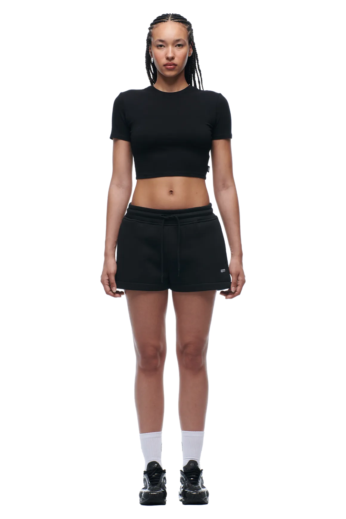 WMNS CROPPED T-SHIRT BLACK