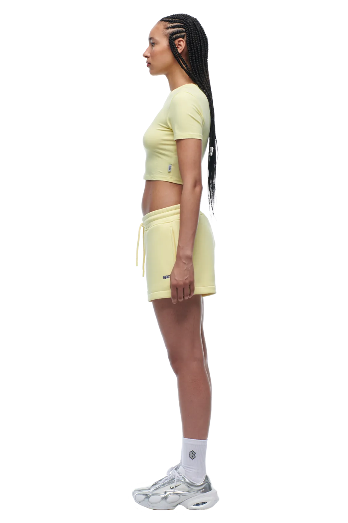 WMNS CROPPED T-SHIRT BUTTERCREAM