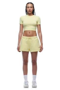 WMNS CROPPED T-SHIRT BUTTERCREAM