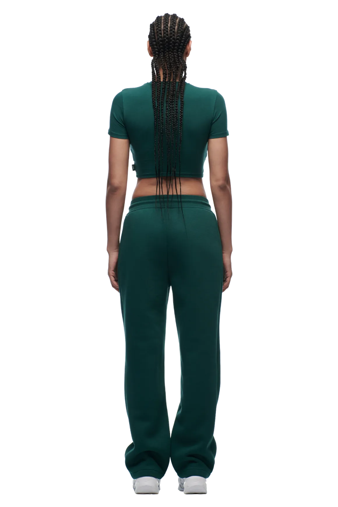 WMNS CROPPED T-SHIRT EVERGREEN