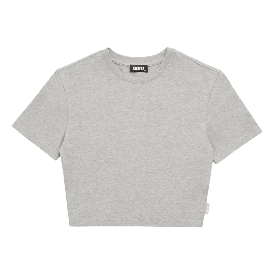 WMNS CROPPED T-SHIRT GREY MELANGE