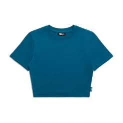 WMNS CROPPED T-SHIRT TEAL