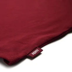 WMNS CROPPED T-SHIRT WINE RED