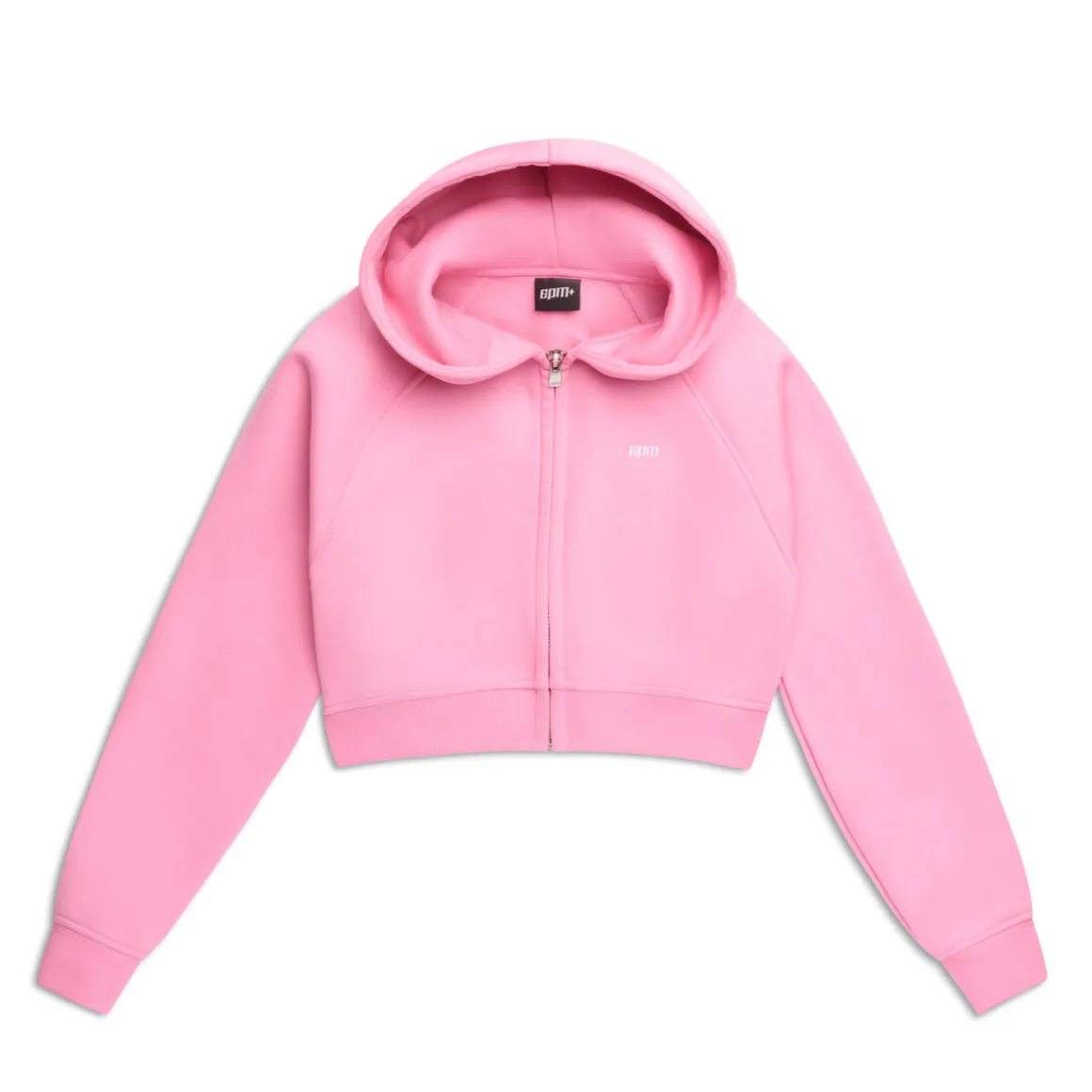 WMNS CROPPED ZIP HOODIE BUBBLEGLOW