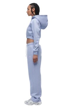 WMNS CROPPED ZIP HOODIE SOFT VIOLET