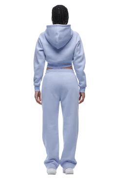 WMNS CROPPED ZIP HOODIE SOFT VIOLET
