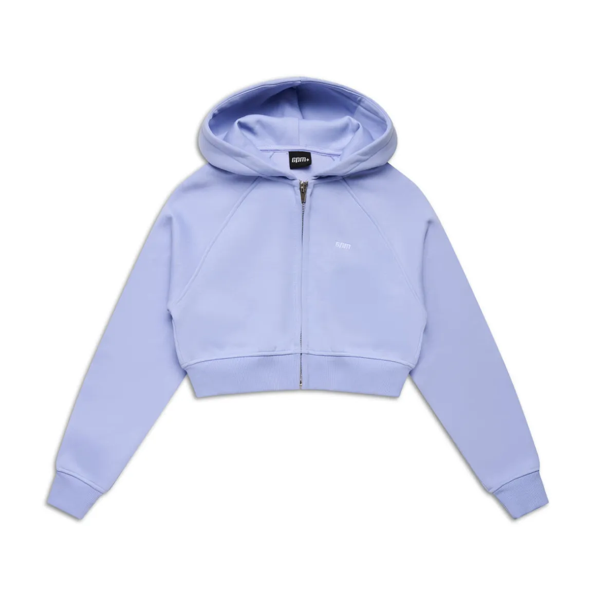 WMNS CROPPED ZIP HOODIE SOFT VIOLET