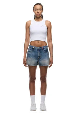 WMNS DENIM SHORTS MEDIUM BLUE DENIM
