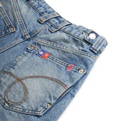 WMNS DENIM SHORTS MEDIUM BLUE DENIM