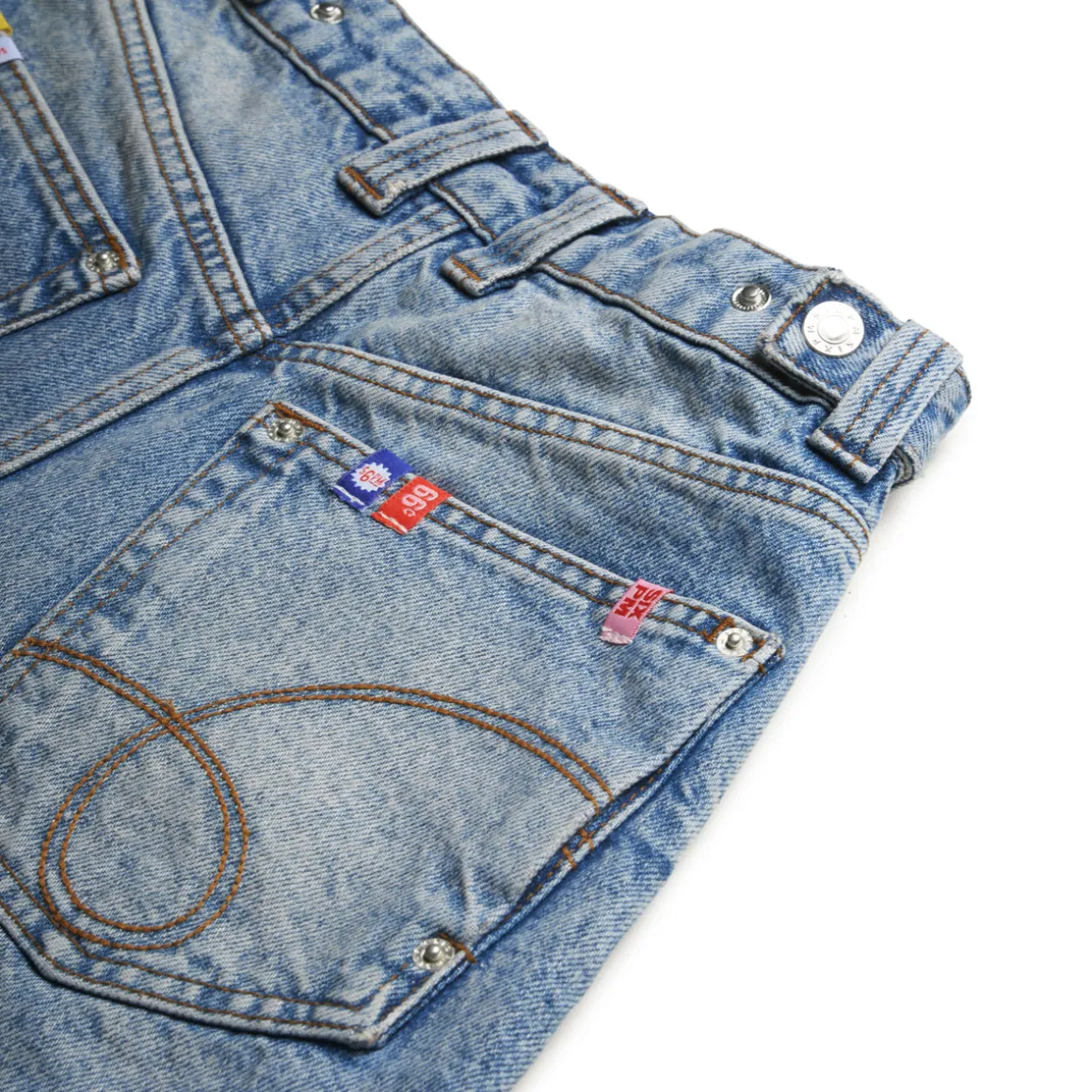 WMNS DENIM SHORTS MEDIUM BLUE DENIM