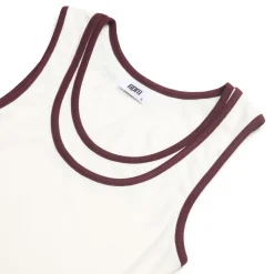 WMNS DOUBLE LAYER TANKTOP COCONUT WHITE