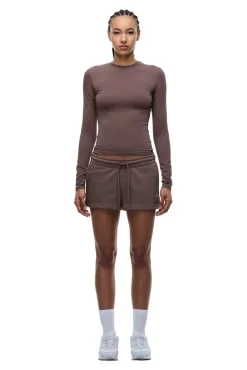 WMNS LONGSLEEVE STONE BROWN