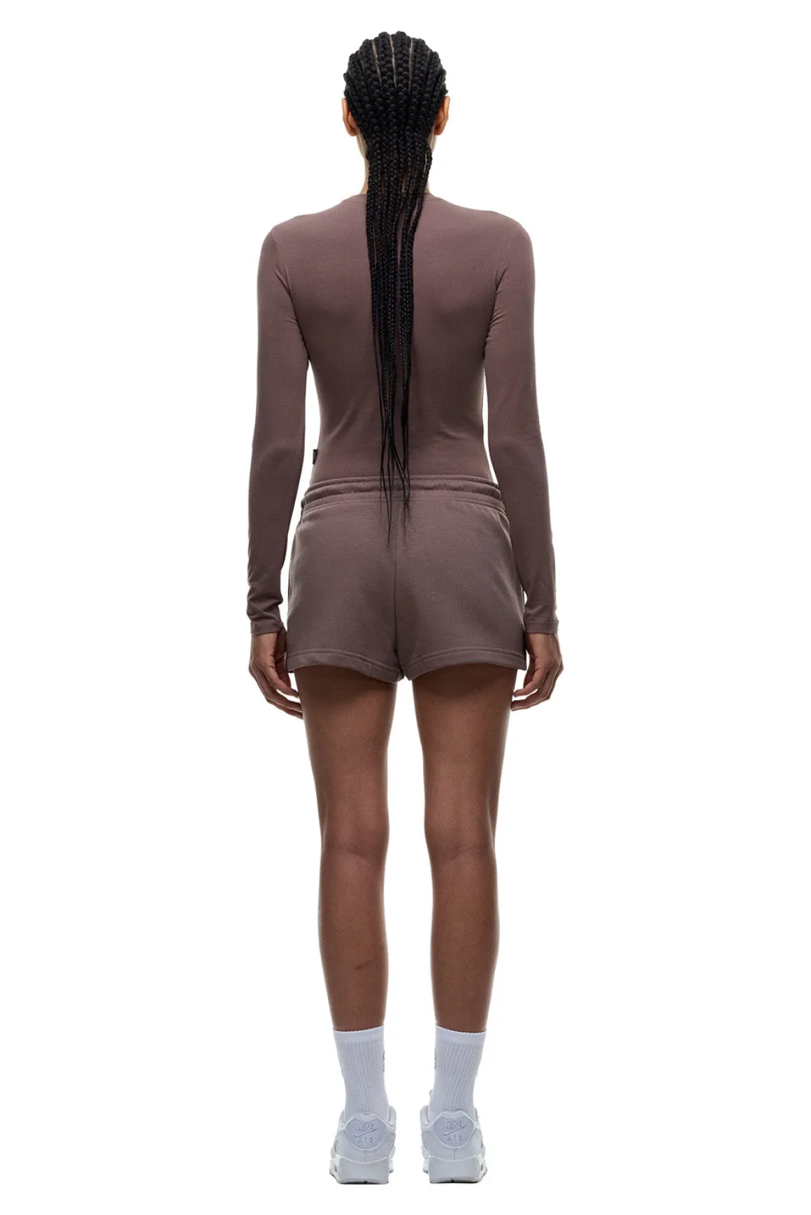 WMNS LONGSLEEVE STONE BROWN