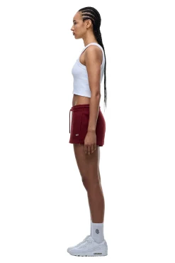WMNS SHORTS WINE RED