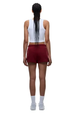 WMNS SHORTS WINE RED