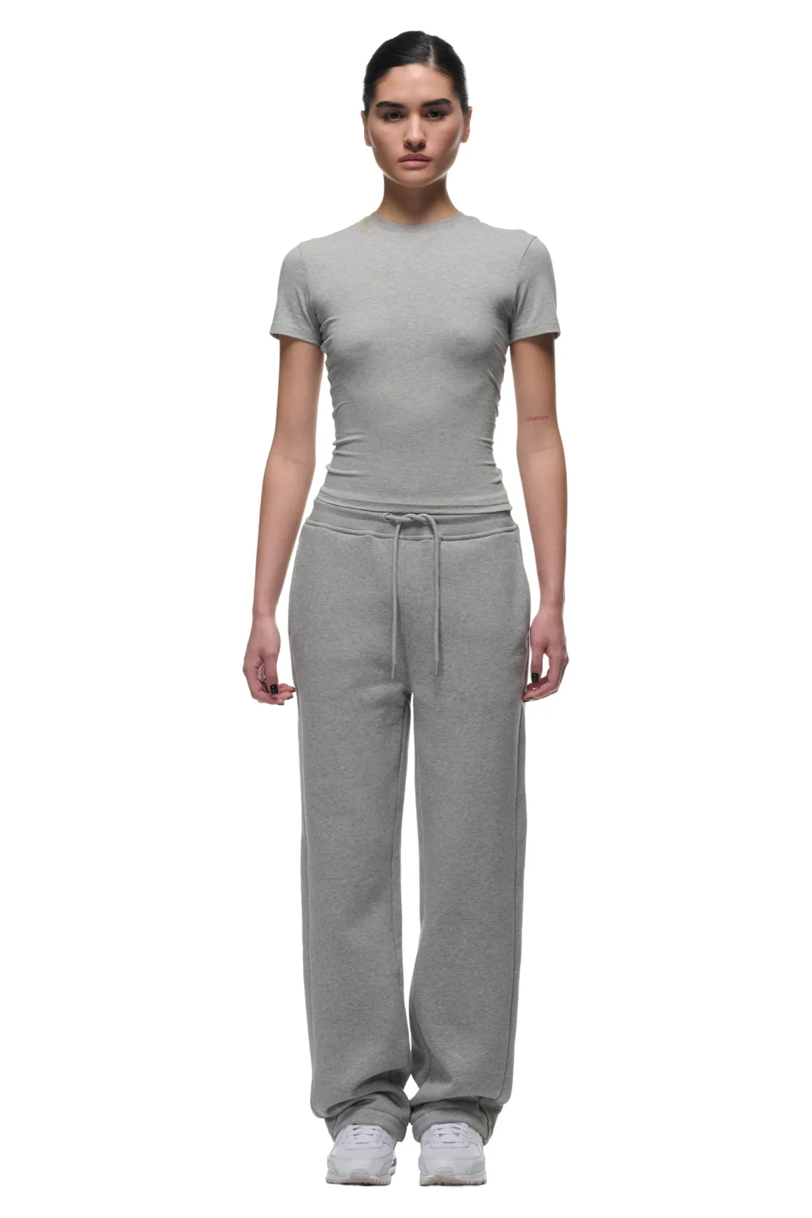 WMNS T-SHIRT GREY MELANGE