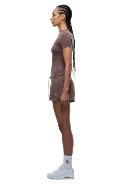 WMNS T-SHIRT STONE BROWN
