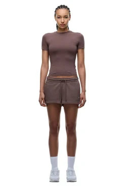 WMNS T-SHIRT STONE BROWN