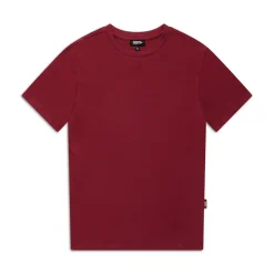 WMNS T-SHIRT WINE RED