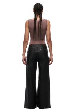 WMNS WIDE DENIM HASH BROWNIE