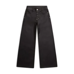 WMNS WIDE DENIM HASH BROWNIE