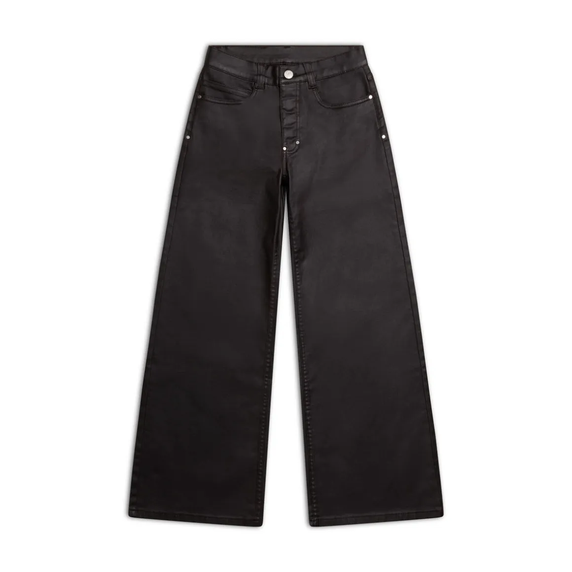 WMNS WIDE DENIM HASH BROWNIE