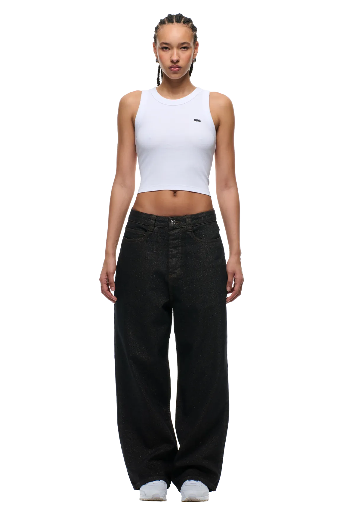 X-TRA WIDE DENIM RUSTY GLITTER