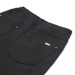 X-TRA WIDE 5-POCKET JOGGER BLACK