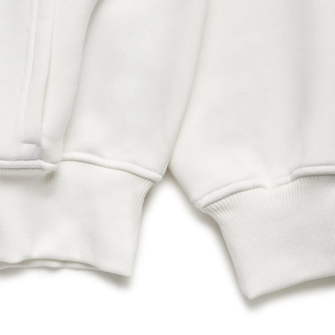 ZIP HOODIE COCONUT WHITE