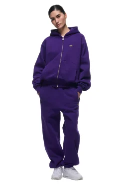 ZIP HOODIE CYBER PURPLE