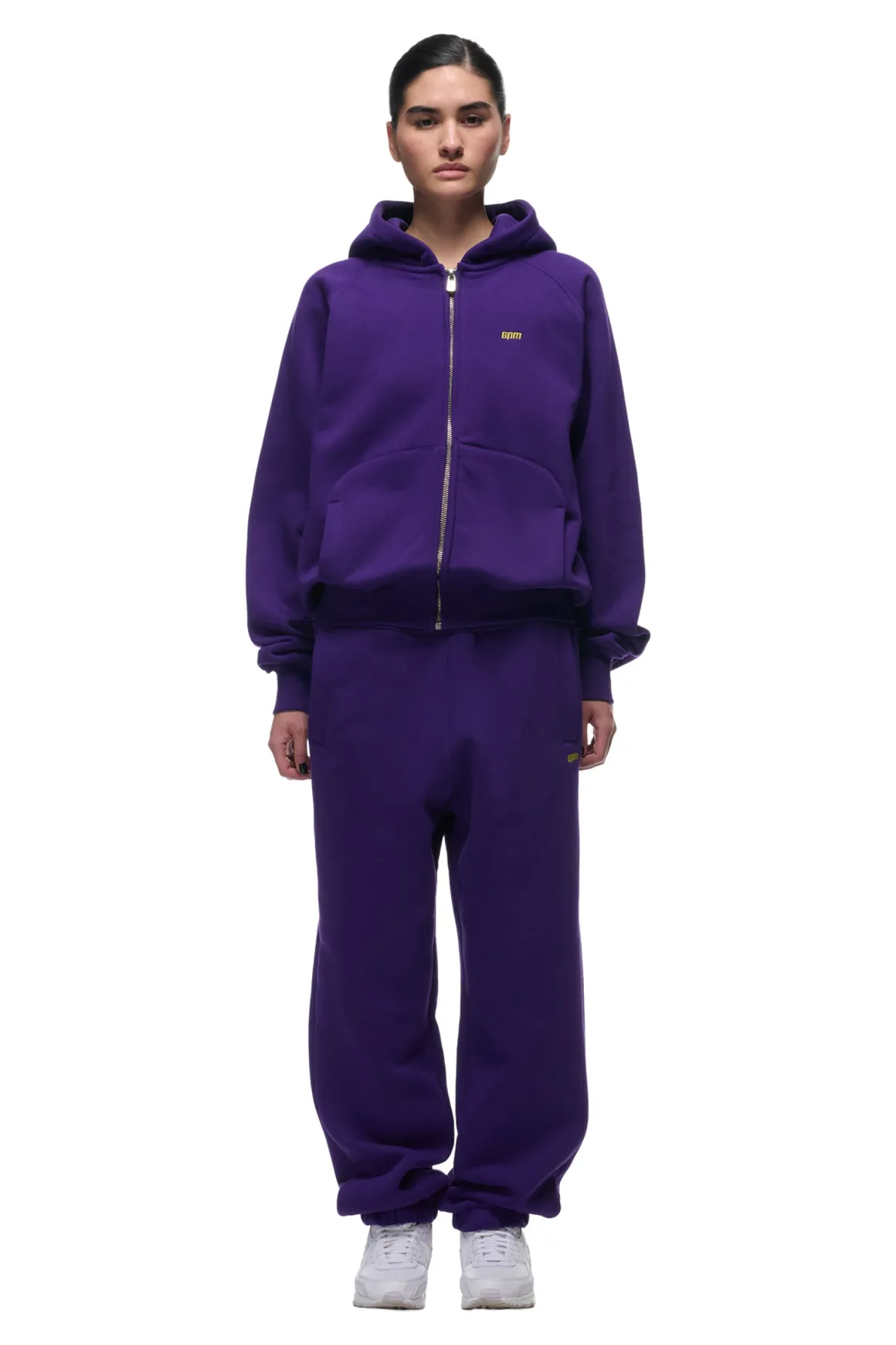 ZIP HOODIE CYBER PURPLE