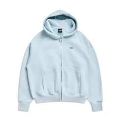 ZIP HOODIE ICE BLUE