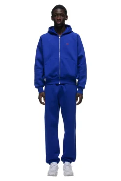 ZIP HOODIE LAPIS BLUE