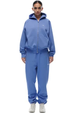 ZIP HOODIE PERSIAN BLUE